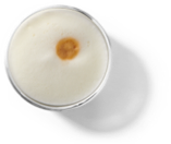 Coconut Macchiato decoration Image Cup